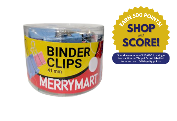 MerryMart Binder Clips Large (Shop & Score 500!)