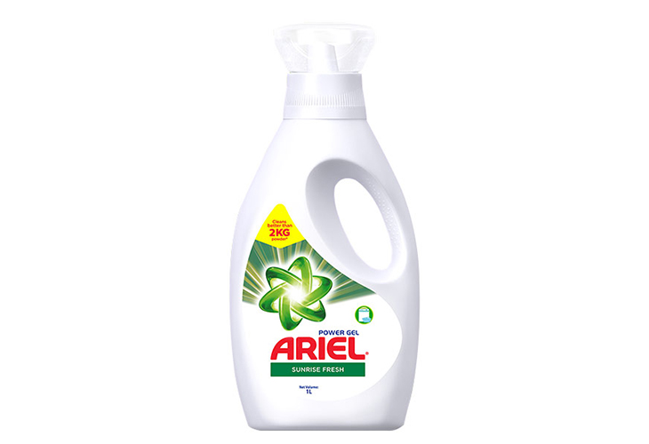 Ariel Power Gel Sunrise Fresh Bottle 0.835kg