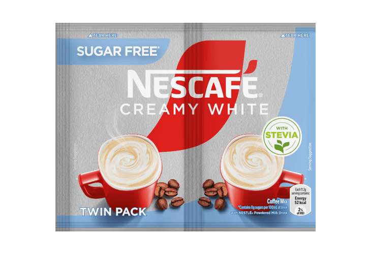 Nescafe CreamyWhite Twin Pack Sugar Free100(2x11.2g)