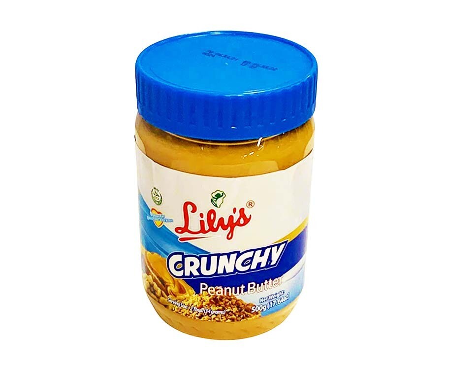 Lilys Crunchy Peanut Butter 500g