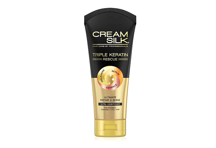 Cream Silk Triple Keratin Repair & Shine 340ml