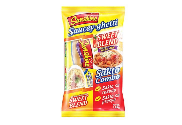 Sunshine Sauce Spaghetti Kiddie Style Combo 1.8kg