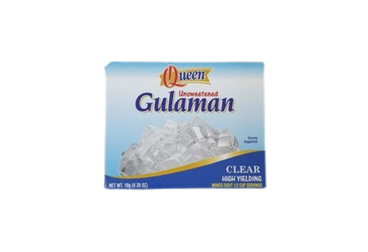 Queen Unsweetened Gulaman Clear 10g
