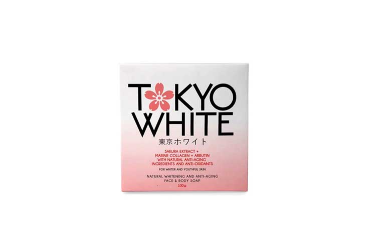 Tokyo White Sakura Anti-Aging & Whitening Face & Body Soap 100g