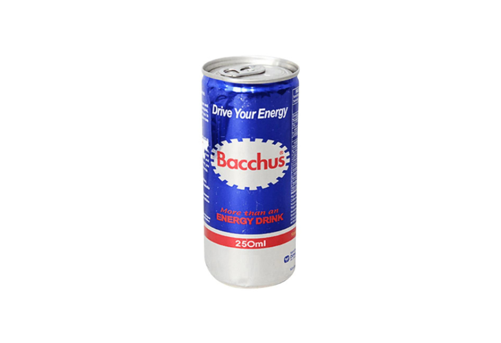 Bacchus Energy Drink Reg 250ml