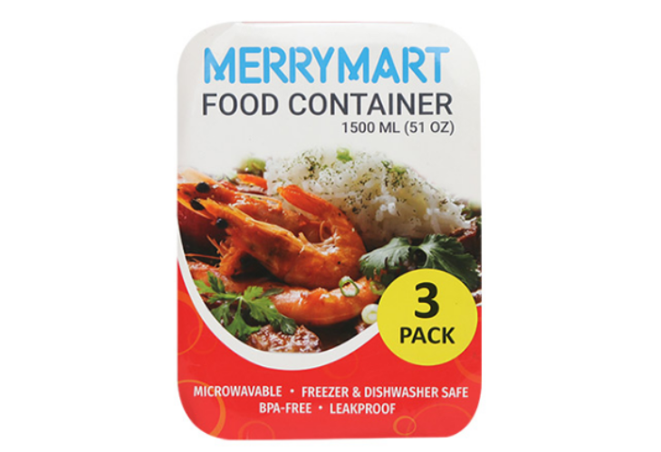 MerryMart Microwave Food Storage  1500ml