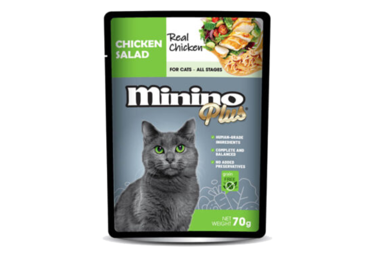 MININO PLUS CHICKEN SALAD .07KG