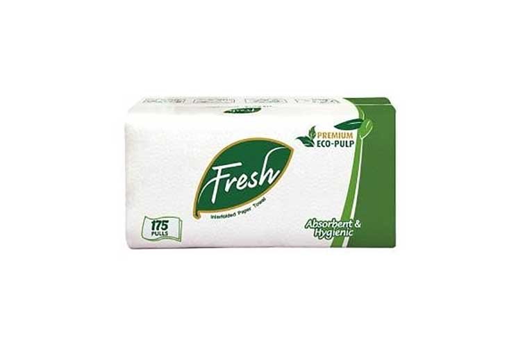 Fresh Eco Pulp Paper Towel 2 Ply 150 Pulls