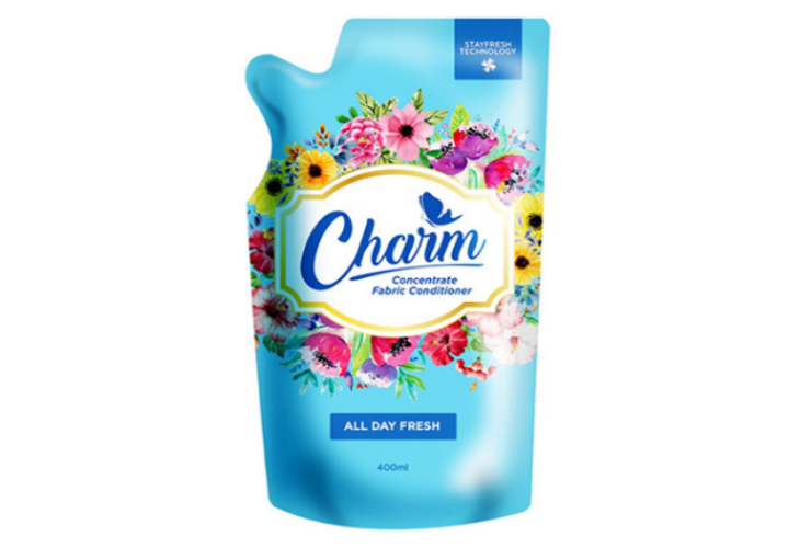 Charm Fabric Conditioner Blue All Day Fresh 400ml