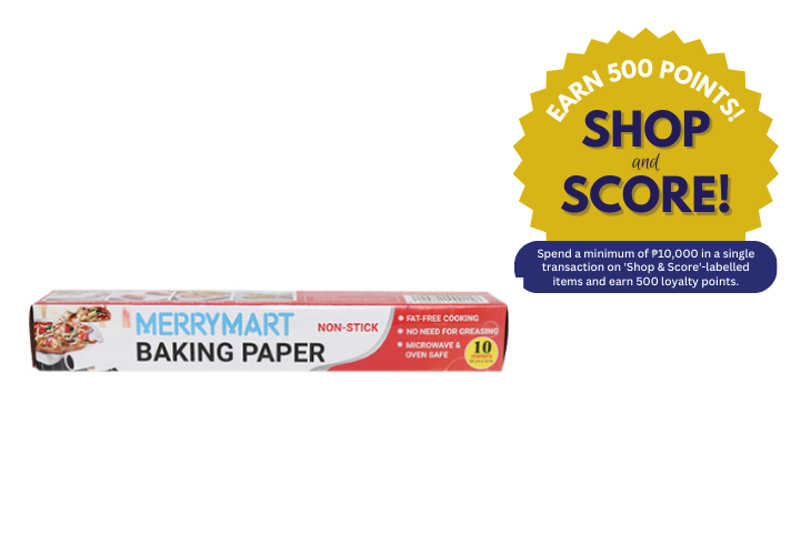MerryMart Parchment Paper Box 10 cm x 30 cm (Shop & Score 500!)