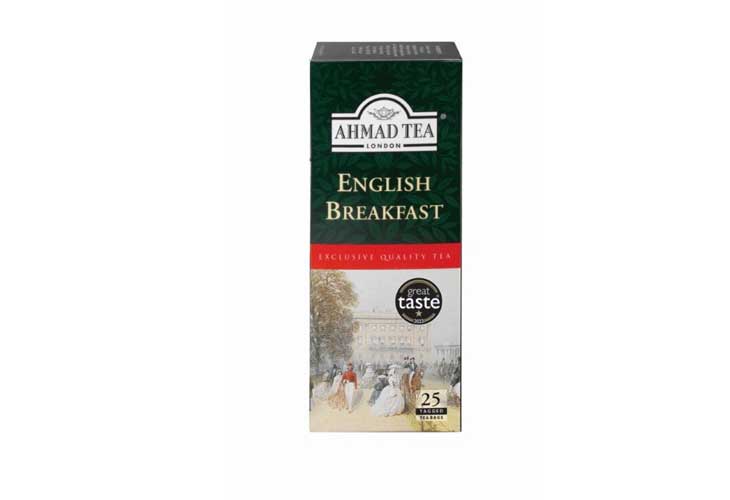 Ahmad Tea English Breakfast Tagged Teabags 25x2g