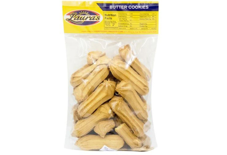 Laura's Butter Cookies Tins 250g