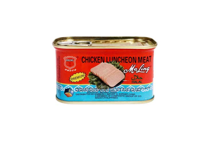 Maling Chicken Luncheon Meat Easy Open 198g