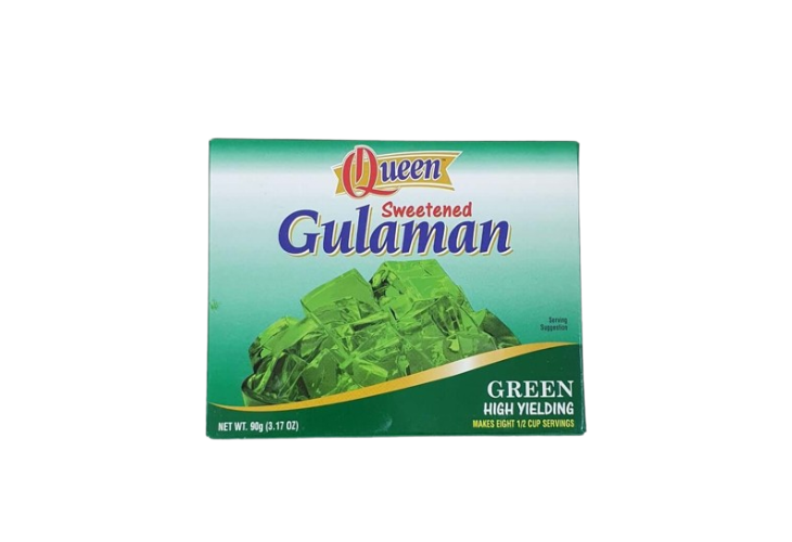 Queens Sweetened Gulaman Green 90g