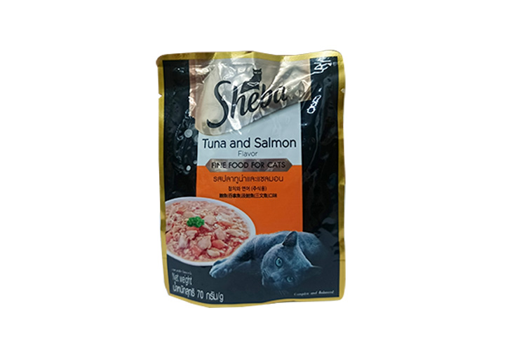 Sheba Pouch Tuna & Salmon