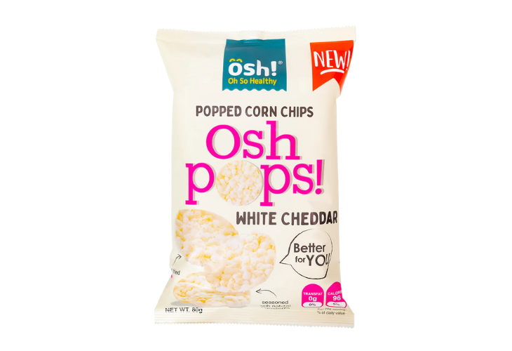 Poppd CornChip OSH Pop White Cheddar 80g