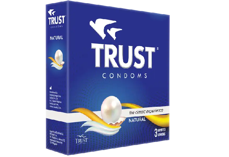 TRUST CONDOM NATURAL 3s/Pk