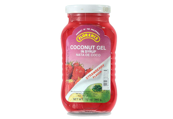 Florence Nata De Coco Red Coconut Gel Red 24oz