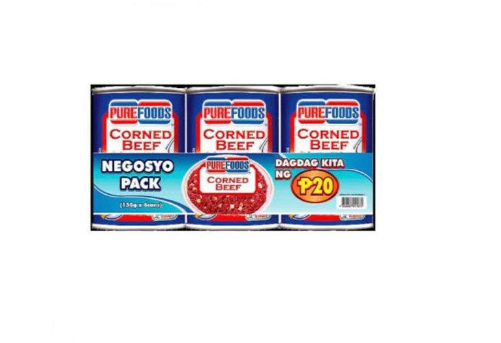 Purefoods Corned Beef Negosyo Pack 150g SAVE 20