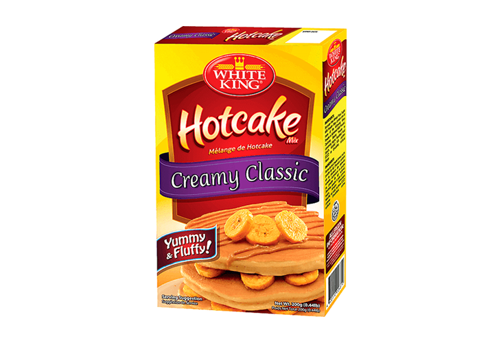 White King Creamy Classic Hotcake Mixes 200g