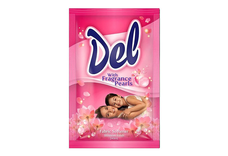 Del Fabric Softener Blossom Fresh 240ml