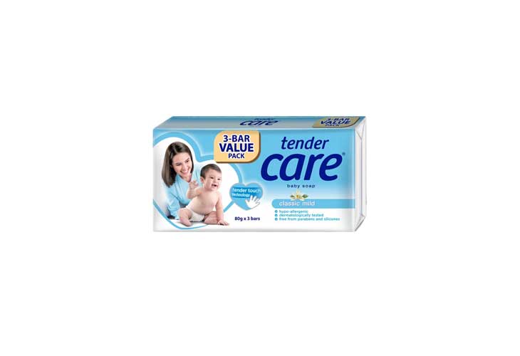 Tender Care Soap Classic Mild 80g by 3s