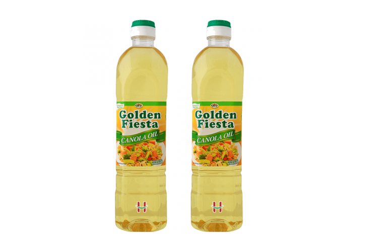 Golden Fiesta Hearty & Healthy Duo Pack Canola PET Oil 1L