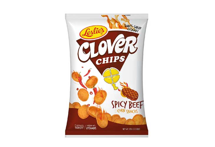 Clover Chips Spicy Beef 85g