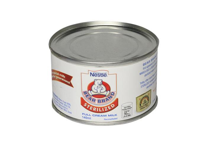 Bear Brand Sterilized Tin Can 140ml