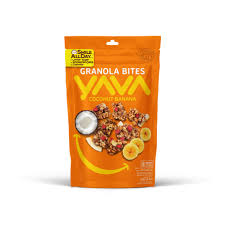 YAVA Granola Bites Coconut Banana 400g