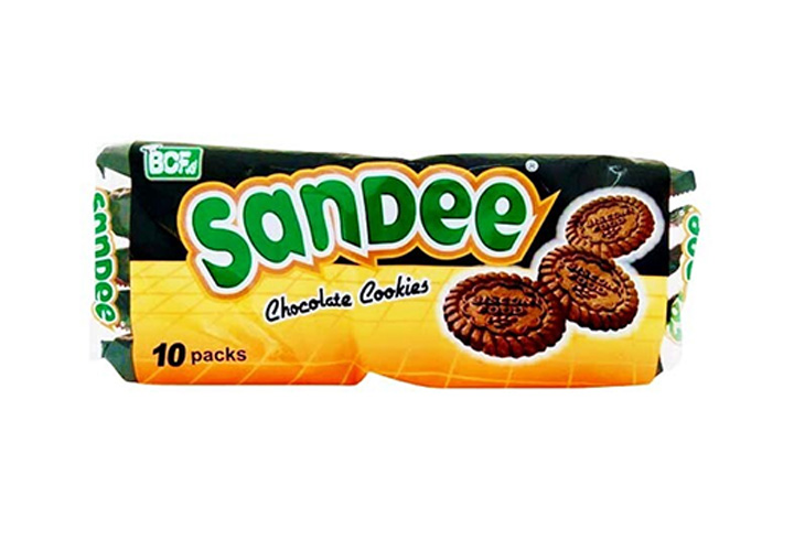 Sandee Chocolate Cookies 30g 10s