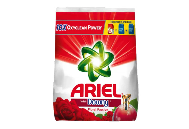 Ariel Detergent Powder with Downy Floral Passion 650g