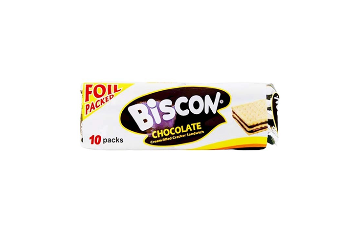 Biscon Chocolate Sandwich Crackers 34g