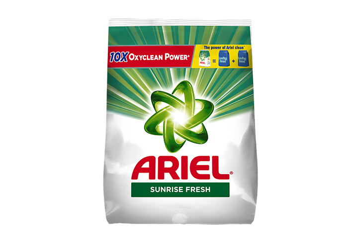 Ariel Powder Detergent Sunrise Fresh 2465kg