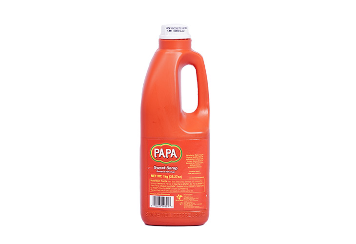 Papa Banana Catsup Regular PET 1kg