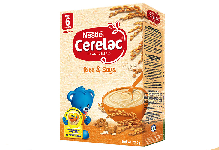 Nestle Cerelac Rice Soya 250g