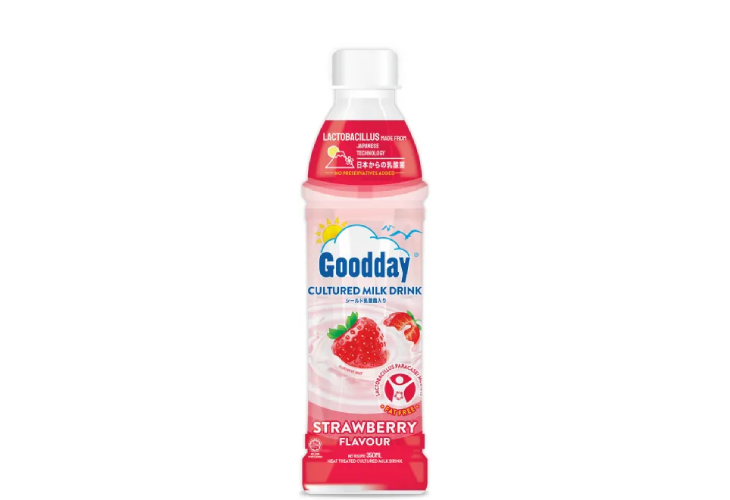 Goodday Cultured Milk Drink Strawberry 350ml
