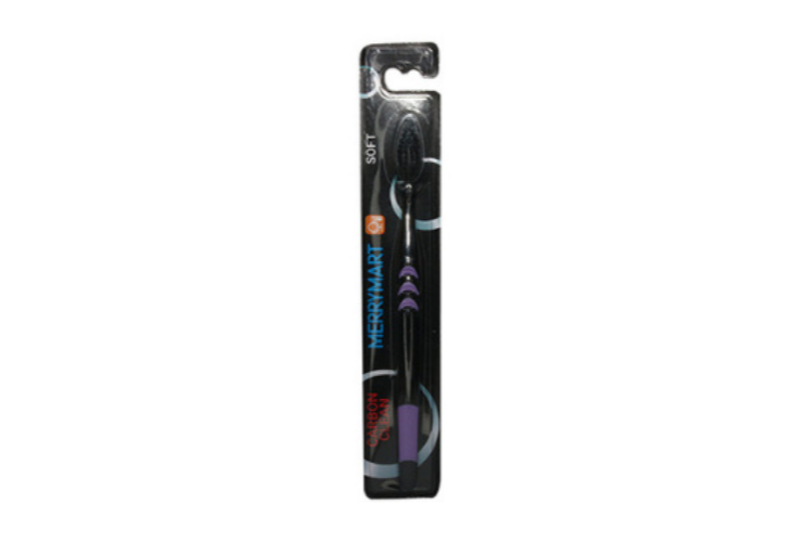 MerryMart Adult Charcoal Toothbrush