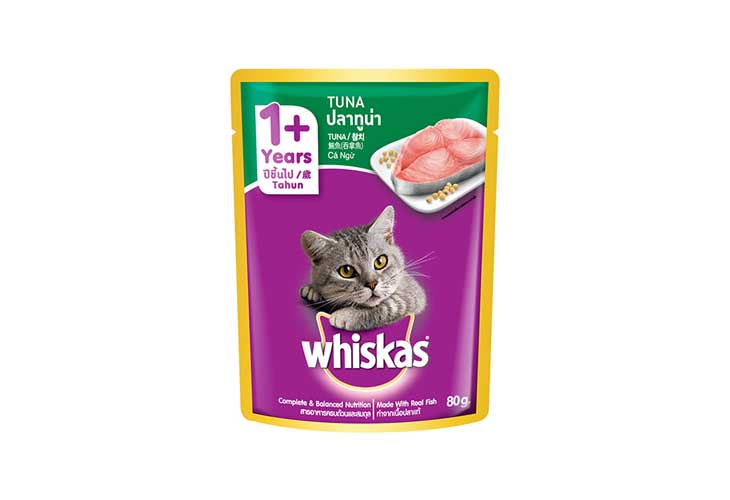 Whiskas Tuna 80g 5+1