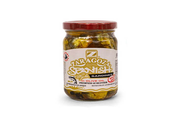 Zaragoza Spanish Sardines Mild Hot 220g