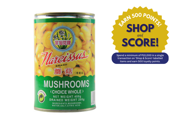 Narcissus Mushroom Whole 400g (Shop & Score 500!)