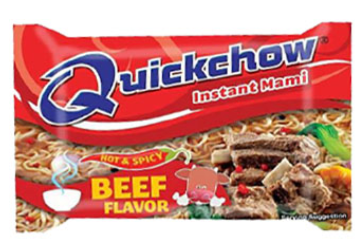 Quick Chow Instant Mami Hot & Spicy Beef 55g