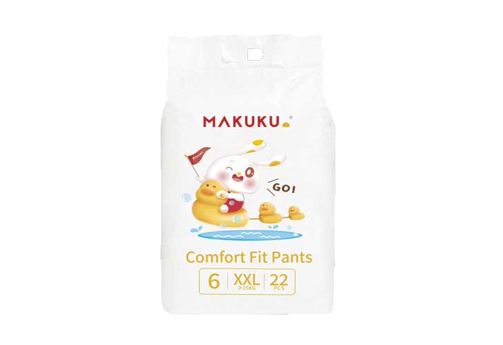 MAKUKU Diaper Comfort Fit Pants XXL 22's