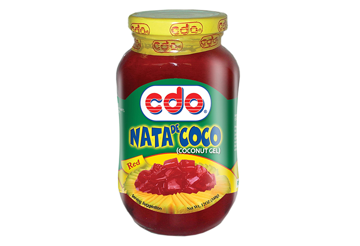 CDO Sweet Coconut Gel (NataDeCoco) Red 340g