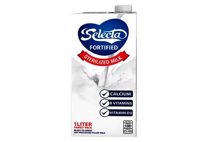 Selecta Fortified Sterilized Milk 1 Liter