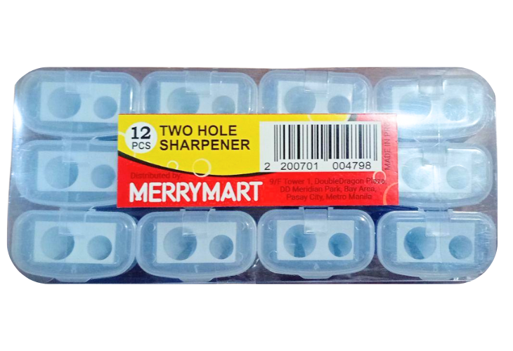 MerryMart 2 Hole Sharpener'12s
