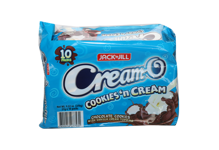 Jack & Jill Cream-O Cookies & Cream 27g 10s