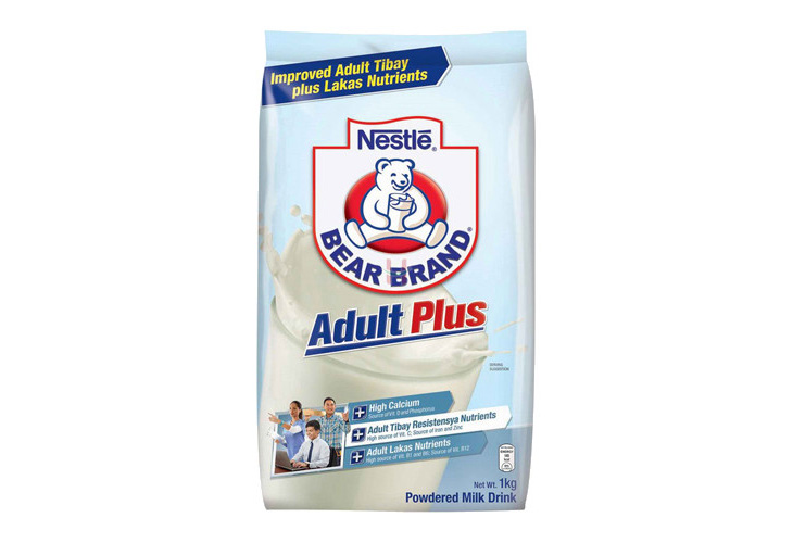 Bear Brand Adult Plus Powdered Milk 1kg