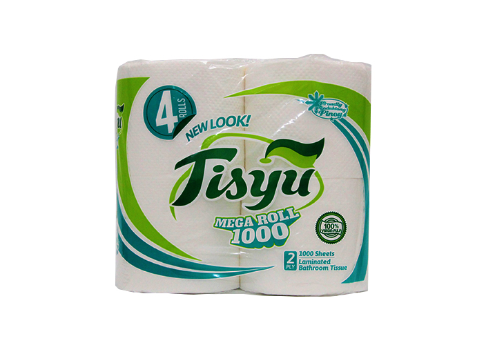 Tisyu Mega Bathroom Tissue 2 Ply