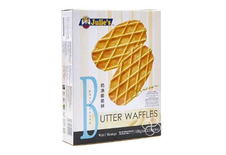 Julie's Butter Waffles Original 100g